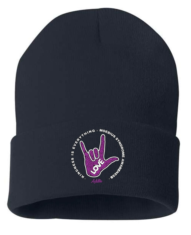 Kindness Cuffed Beanie Hat