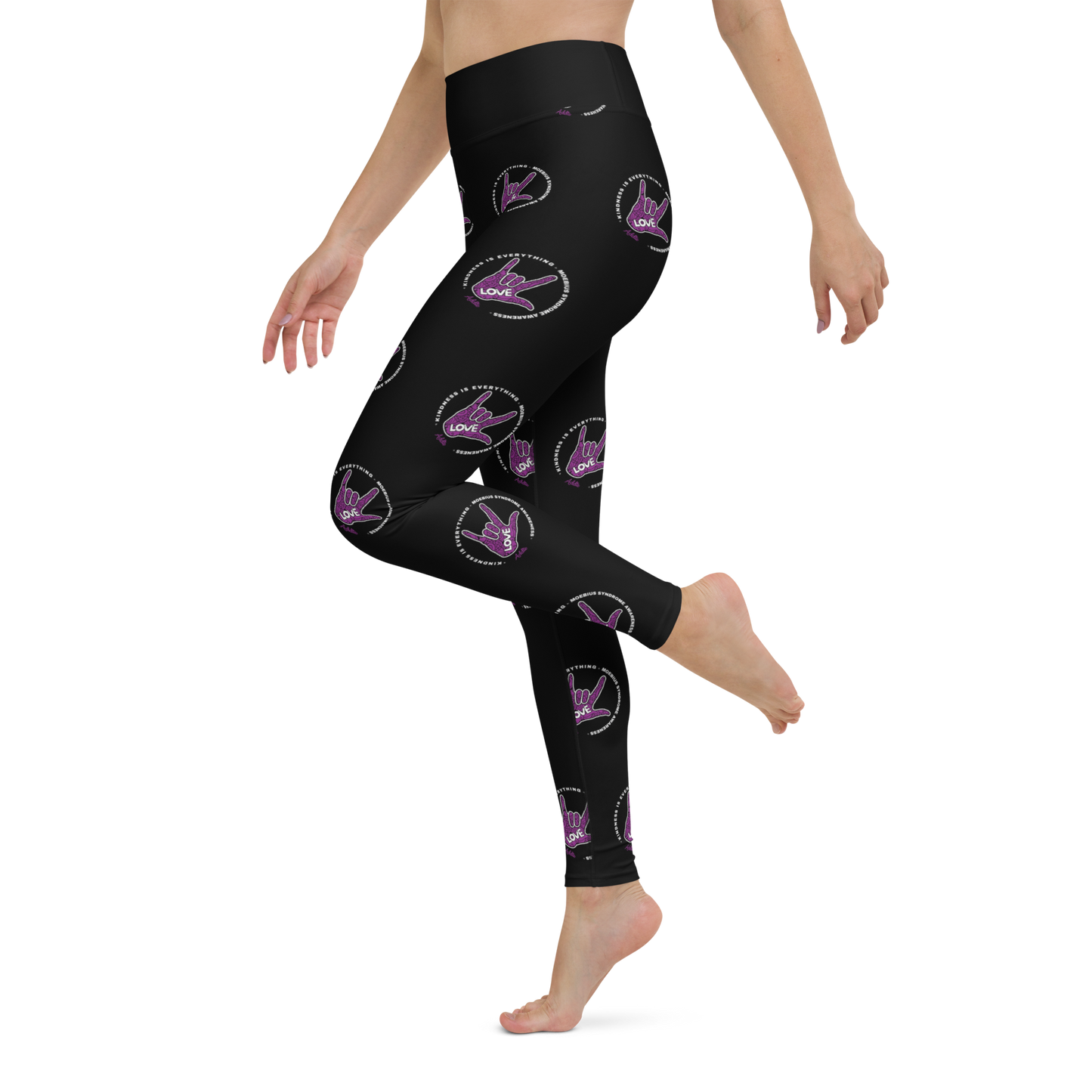 2025 - Adult Kindness Yoga Leggings Multi