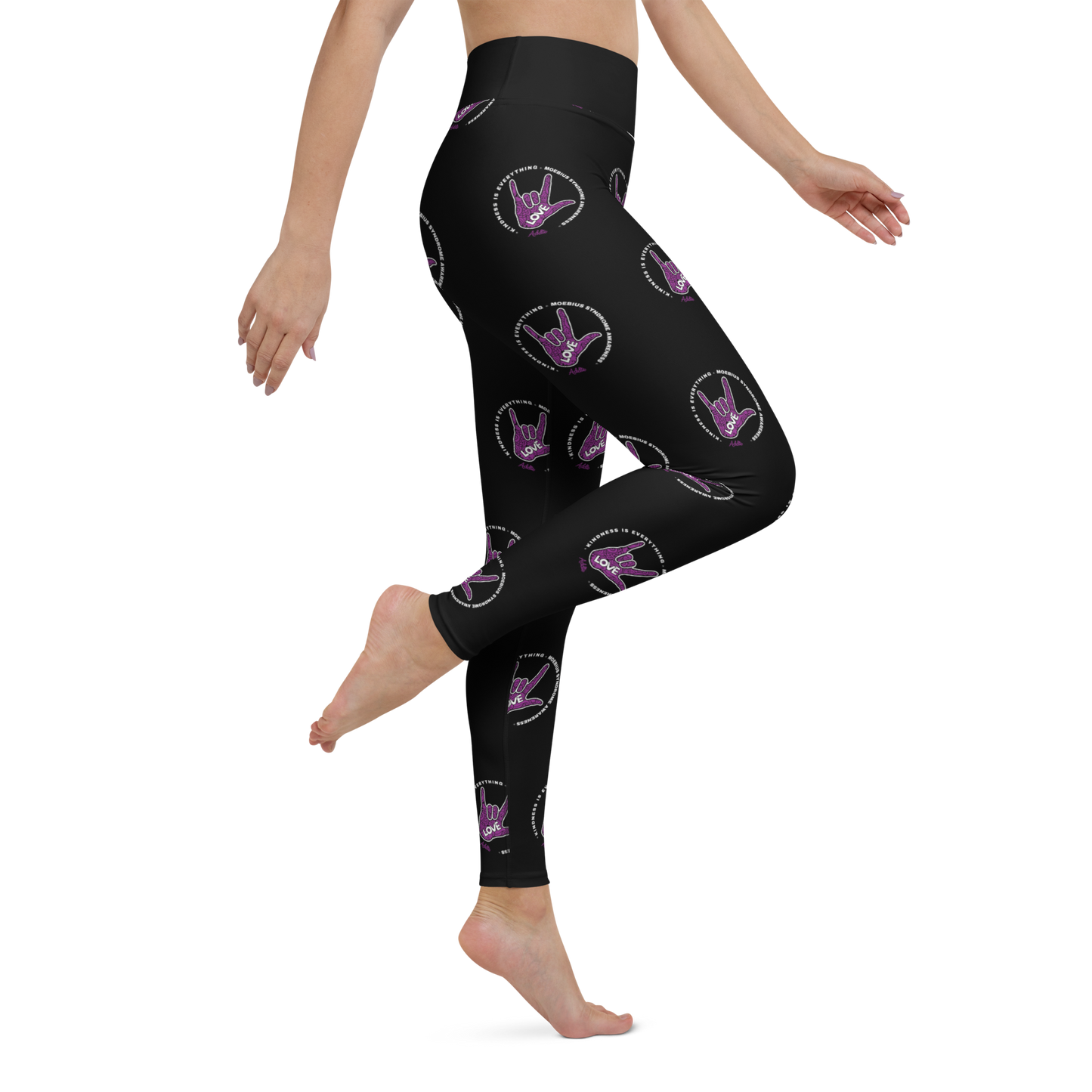 2025 - Adult Kindness Yoga Leggings Multi