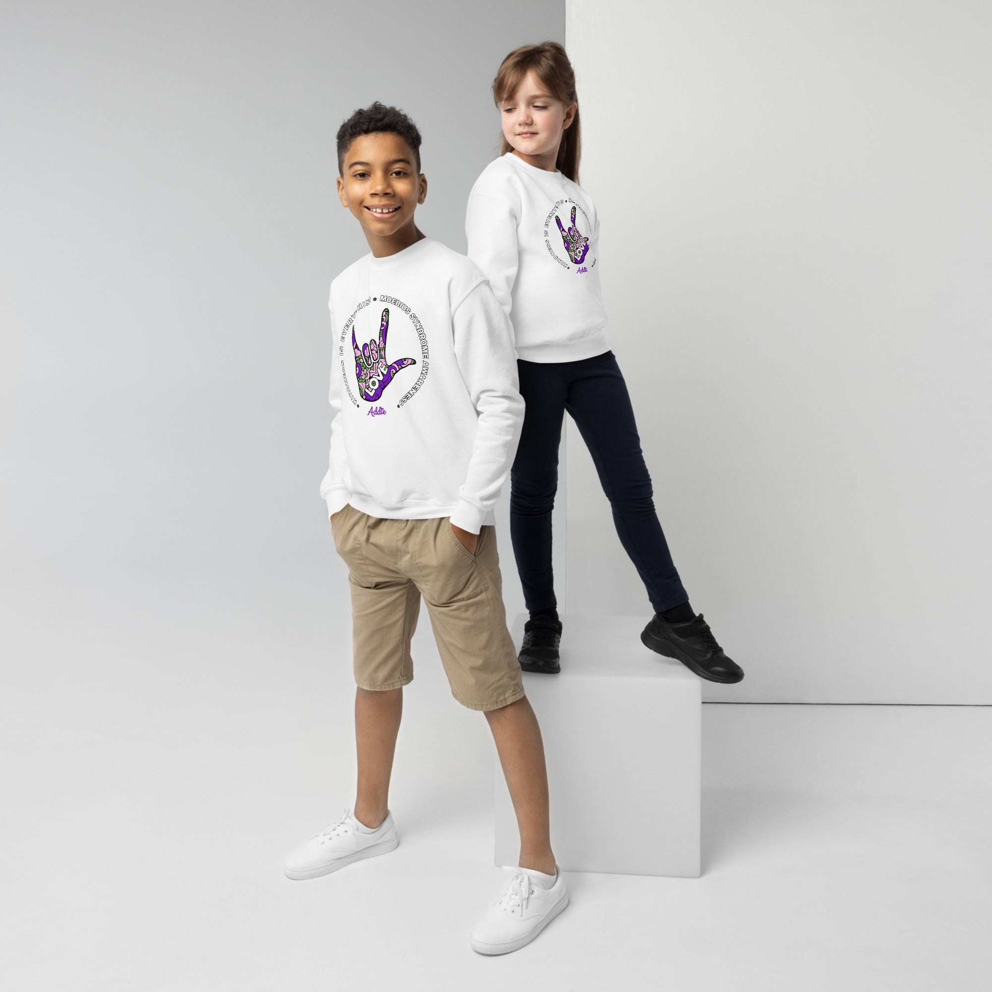 Kindness Wicked Youth crewneck sweatshirt – Kindness Is Everything